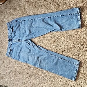 George strait leg jeans, denim, size 40x32